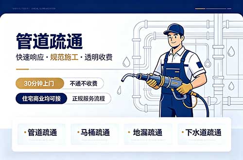 三门峡管道疏通